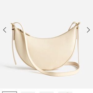 Madewell The Essential Convertible Top Handle Crossbody Mini Bag in Ecru